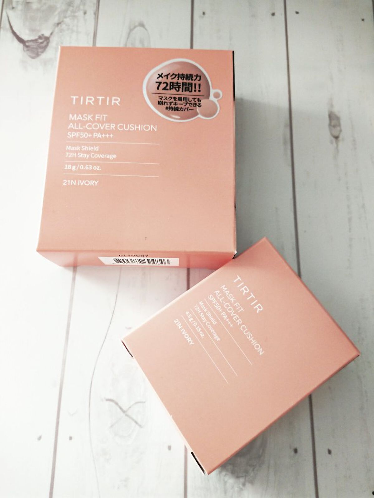 マスクフィットオールカバークッション/TIRTIR(ティルティル)/クッションファンデーションを使ったクチコミ(3枚目)