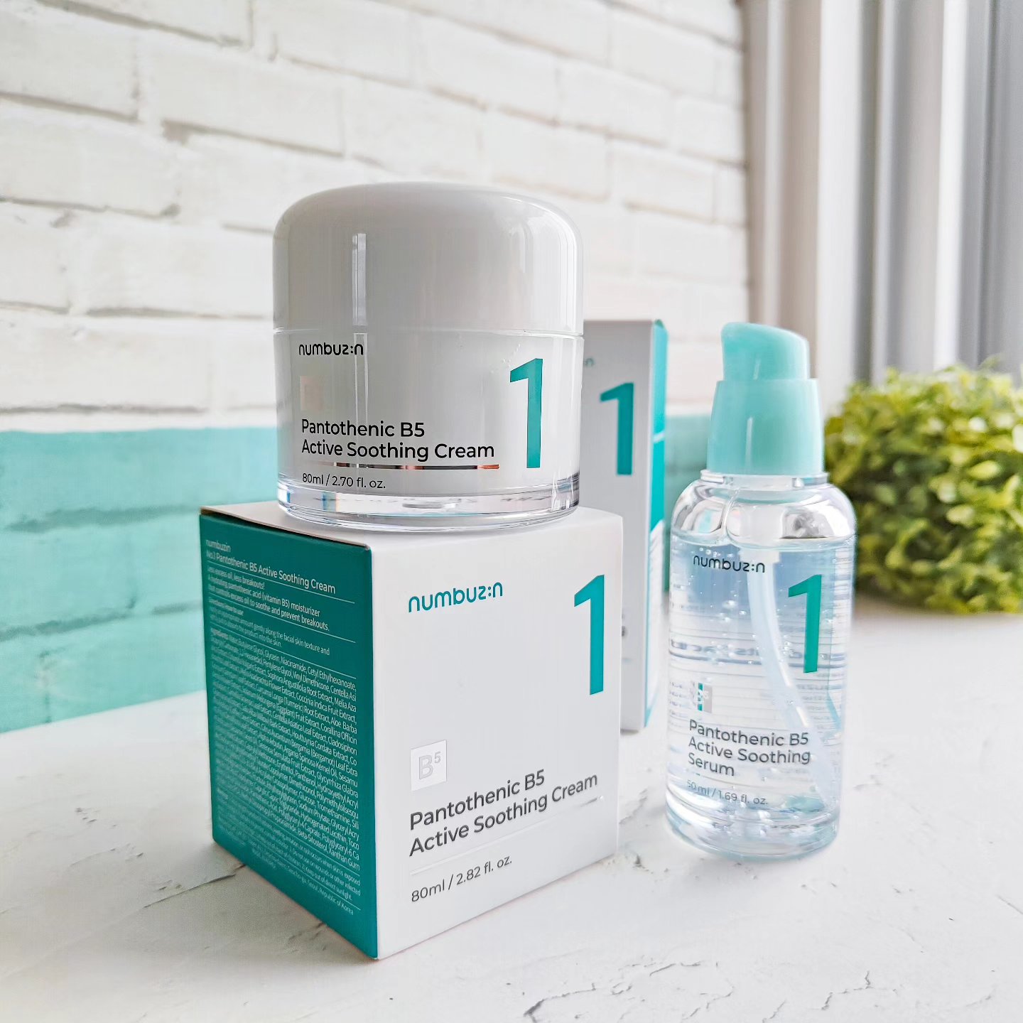 1番 塗るパントテン酸スージングクリーム/numbuzin/フェイスクリームを使ったクチコミ（1枚目）