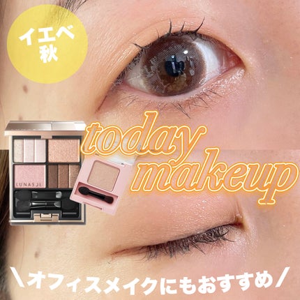 スリーディメンショナルアイズ/LUNASOL/アイシャドウパレットを使ったクチコミ(1枚目)