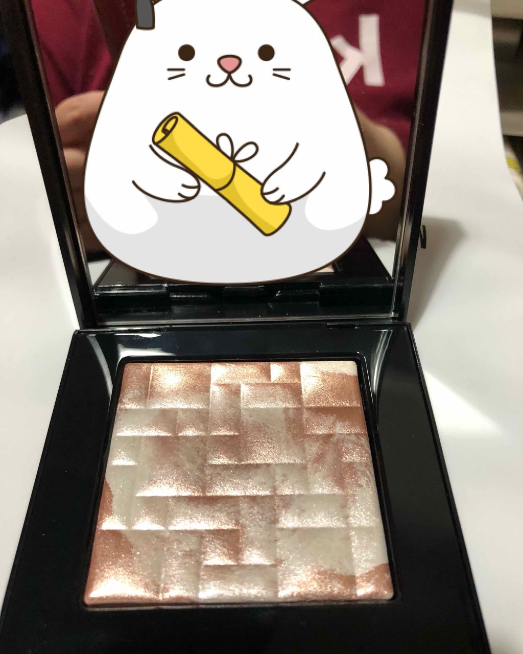 ハイライティング パウダー/BOBBI BROWN/パウダーハイライトを使ったクチコミ（2枚目）