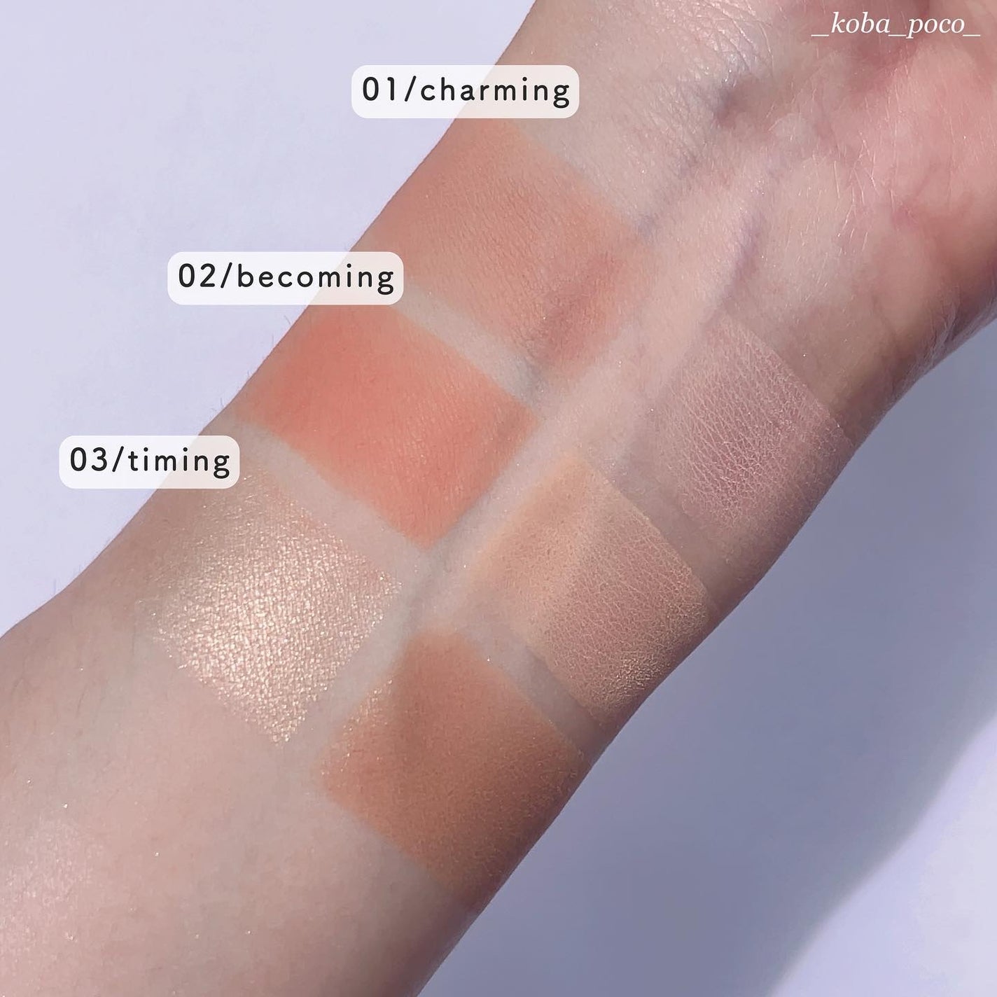 フロリッドレイヤーブラッシャー/HAKIT/パウダーチークを使ったクチコミ(5枚目)