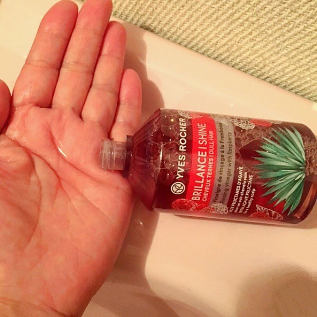 リンシングビネガー シルキーシャイン さらキララズベリー/イヴ・ロシェ/洗い流すヘアトリートメントを使ったクチコミ(6枚目)