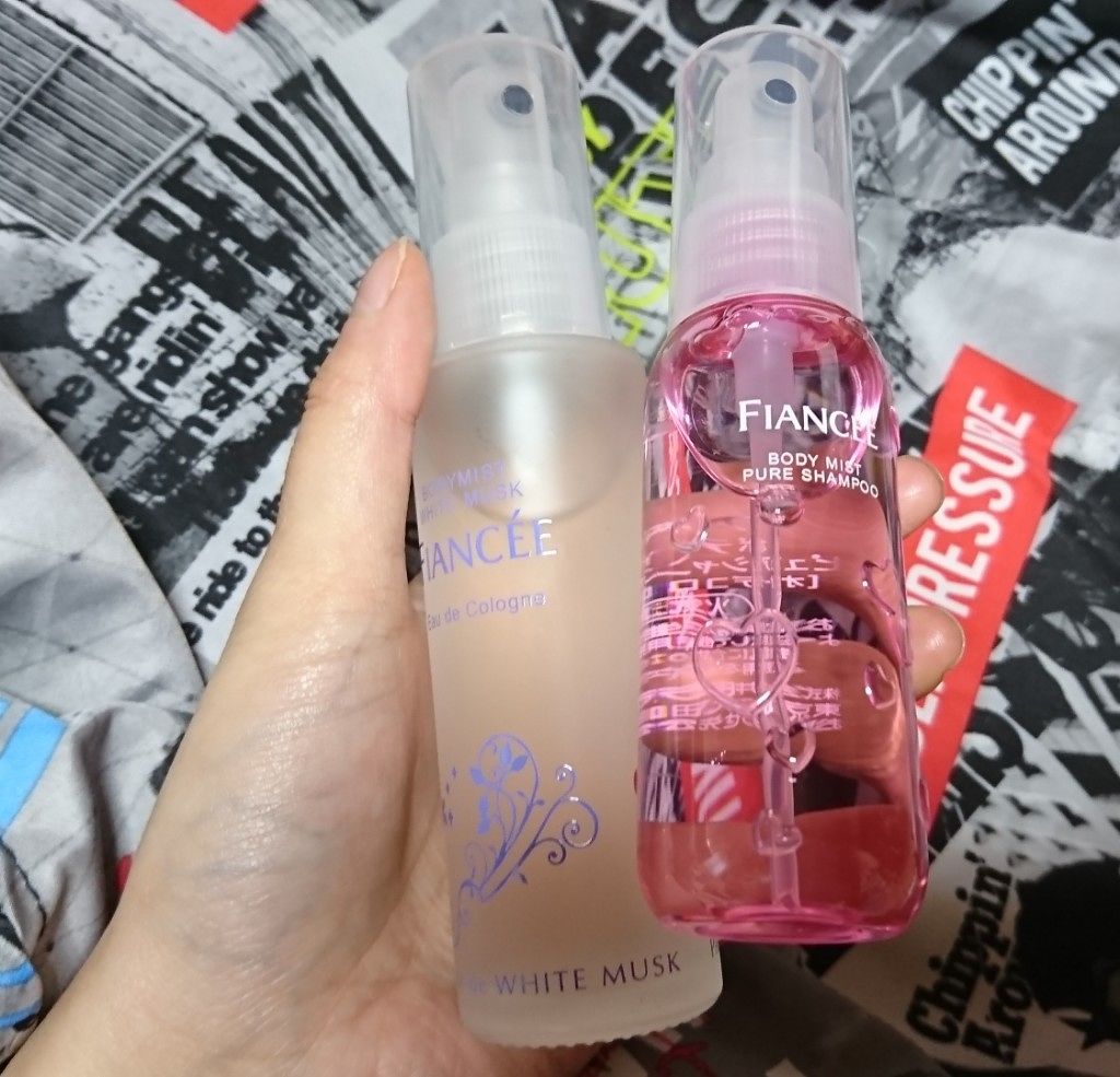 ボディミスト ホワイトムスク/フィアンセ/香水(レディース)を使ったクチコミ(2枚目)