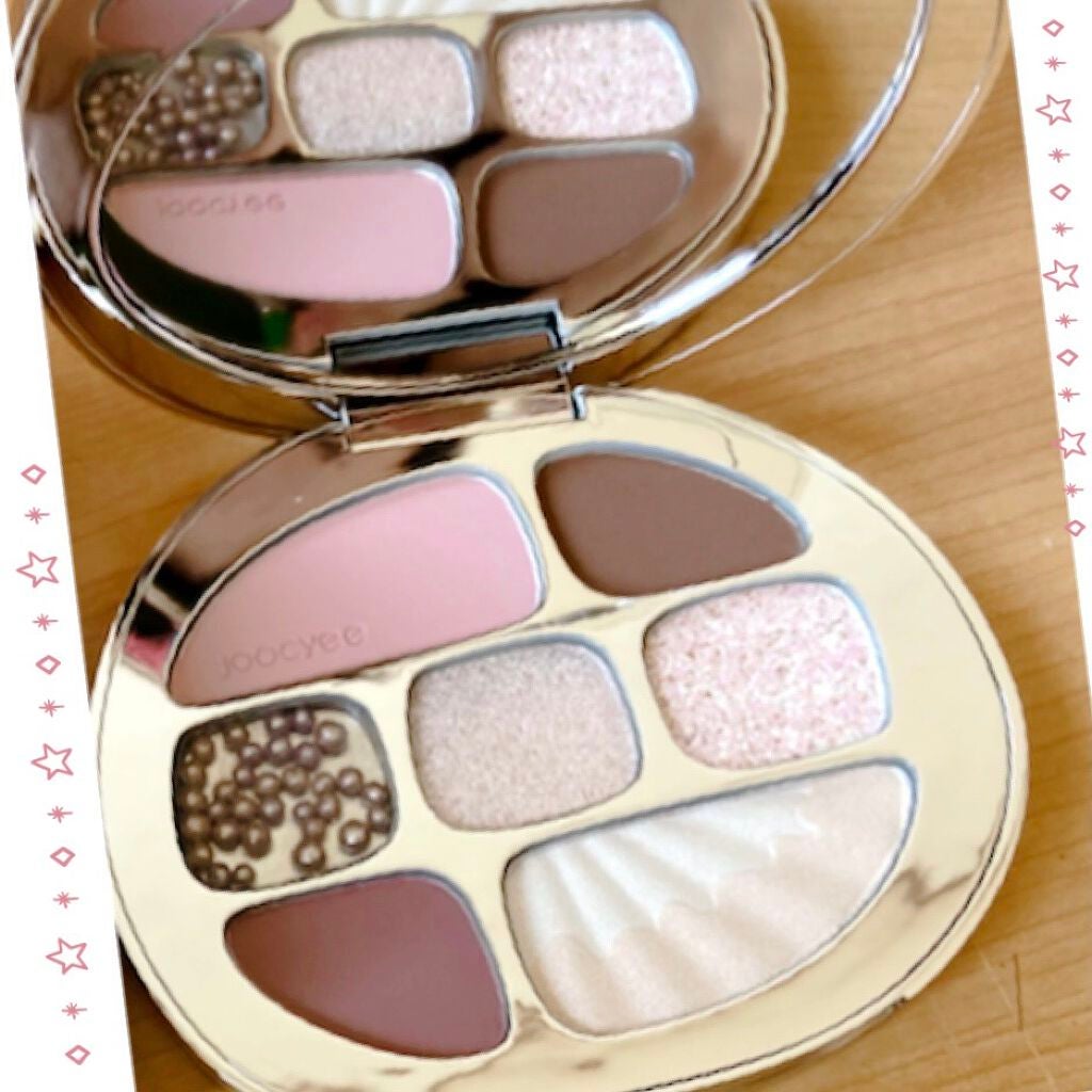 貝殻マルチパレット/Joocyee/アイシャドウパレットを使ったクチコミ(3枚目)