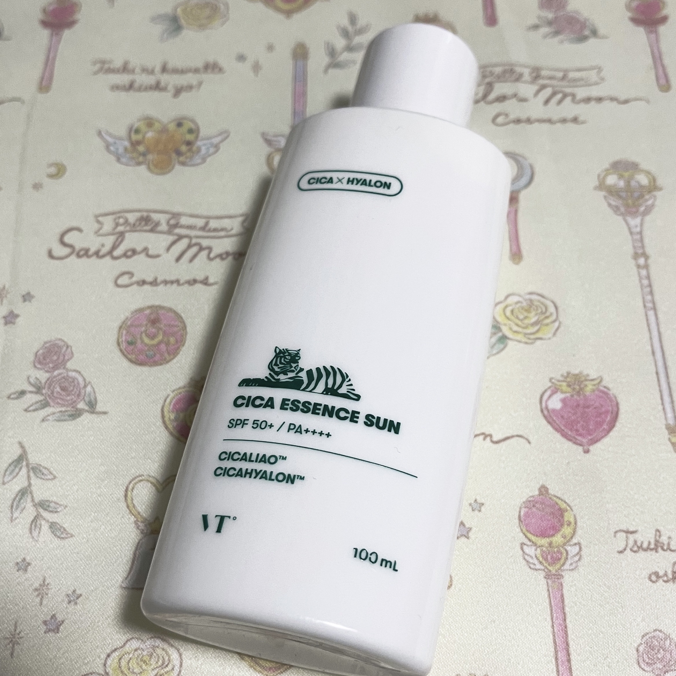 CICA エッセンスサン/VT/日焼け止めローションを使ったクチコミ（2枚目）