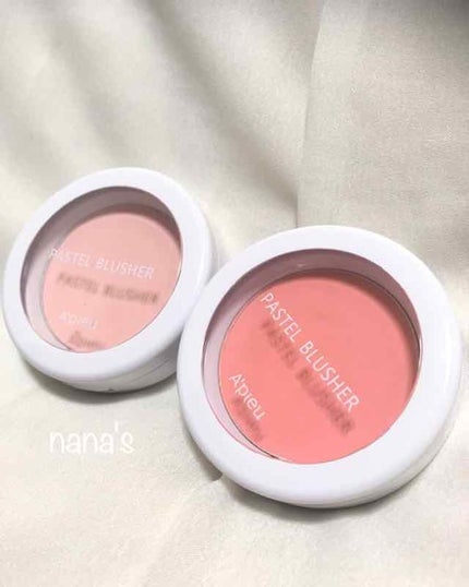 アピュー パステルブラッシャー/A’pieu/パウダーチークを使ったクチコミ(1枚目)