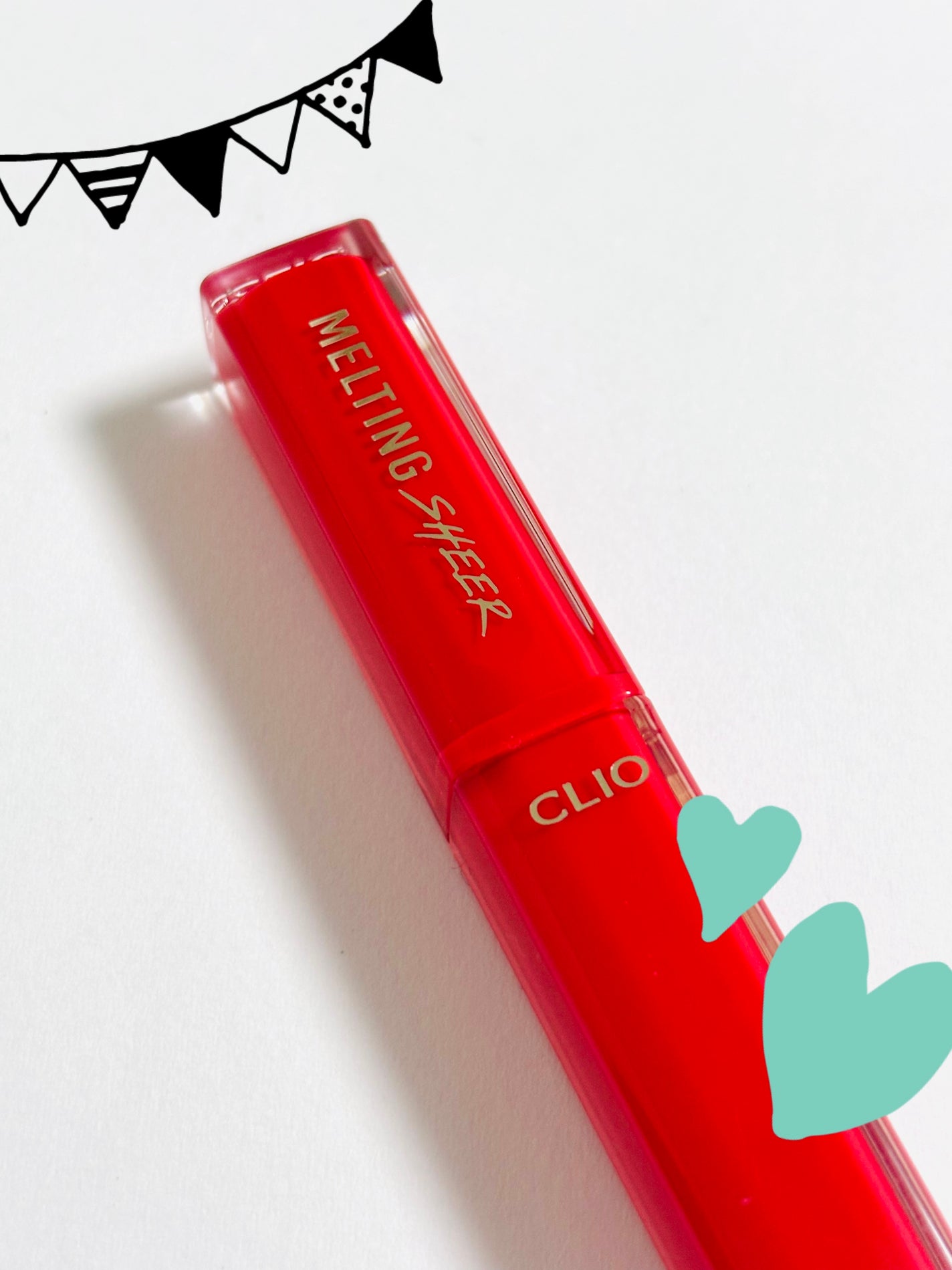 メルティング シアー リップ/CLIO/口紅を使ったクチコミ(2枚目)