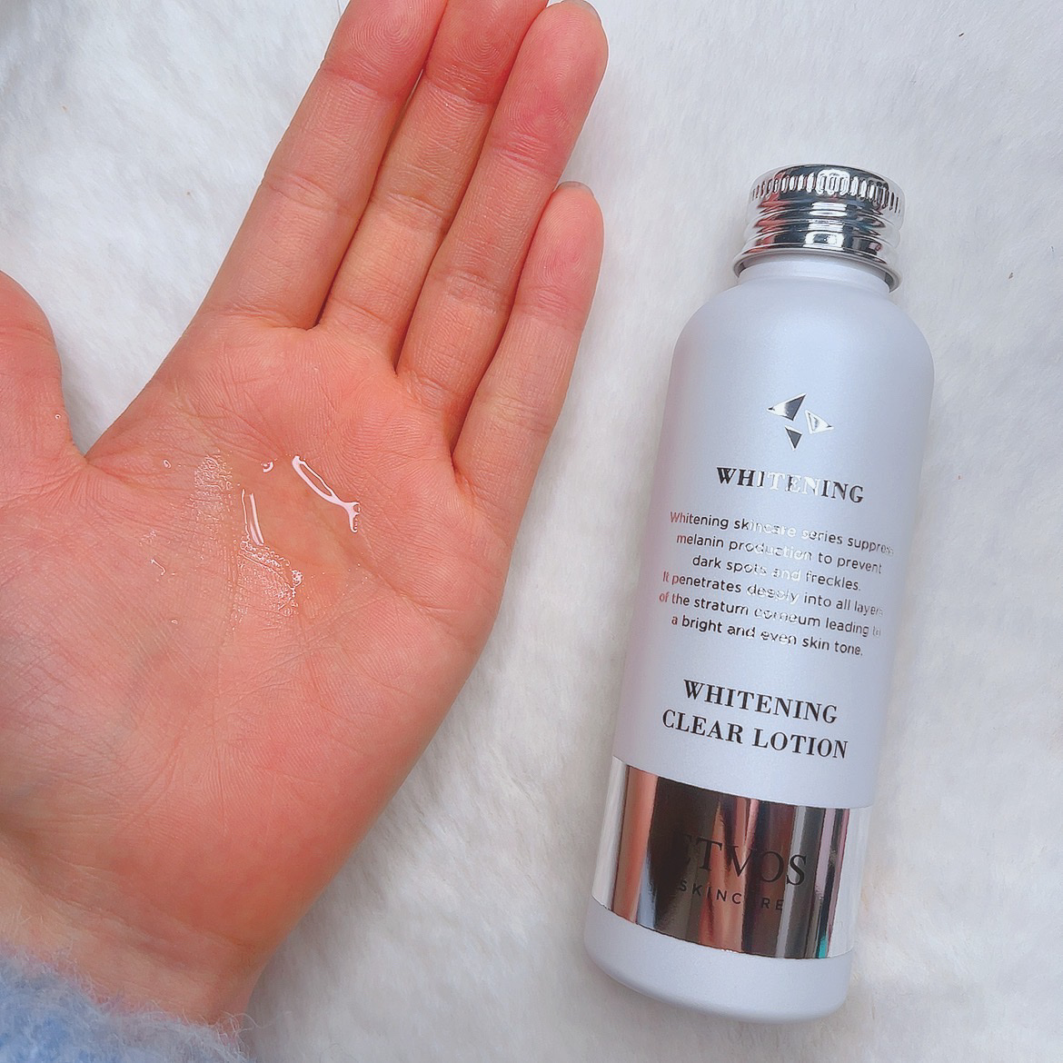 エトヴォス ホワイトニングクリアセラムのクチコミ「ETVOSのプロモーションに参加中✍️

☑️新作スキンケアレポ 

①薬用ホワイトニングクリ.....」（2枚目）