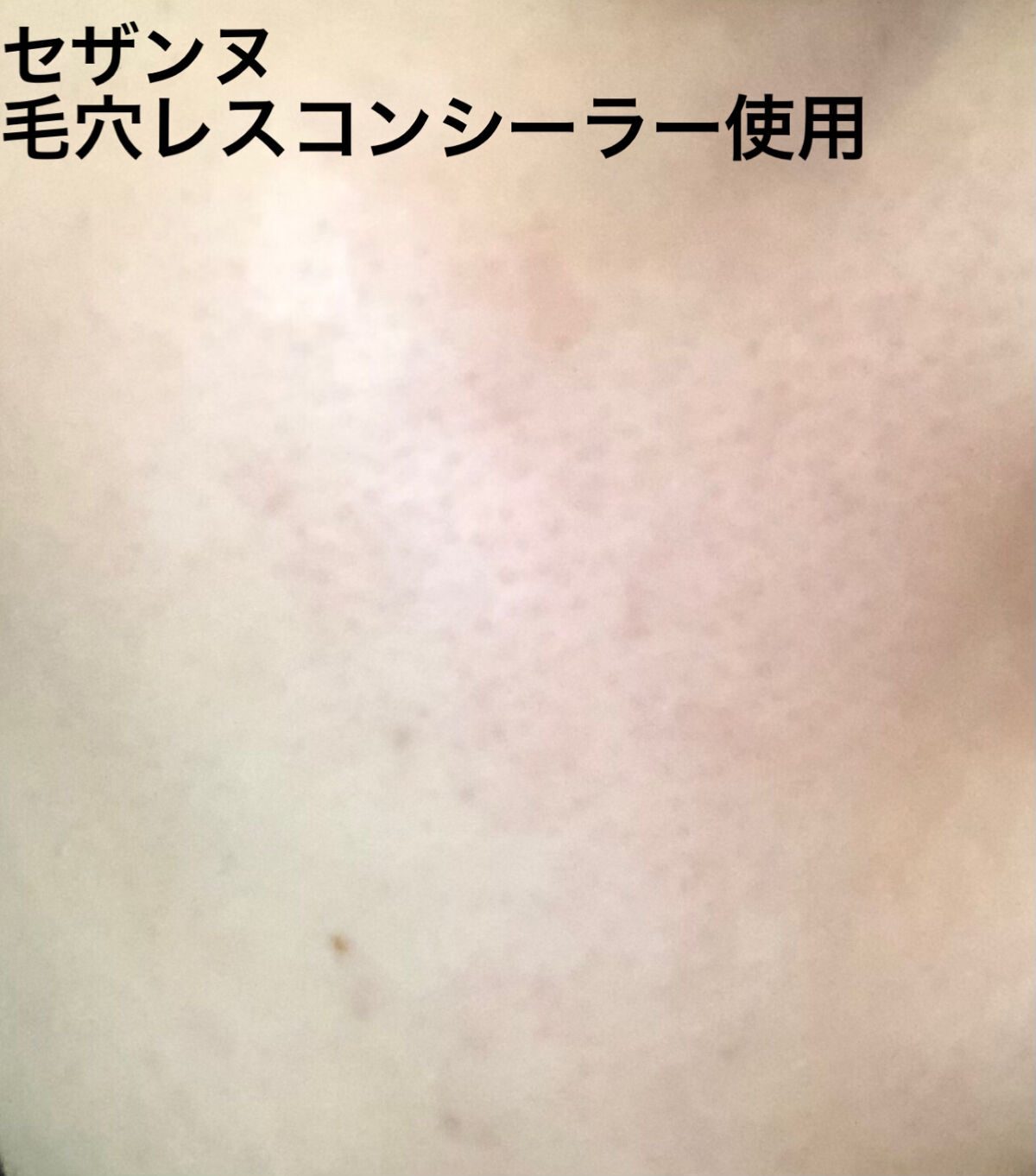 毛穴レスコンシーラー/CEZANNE/クリームコンシーラーを使ったクチコミ（3枚目）