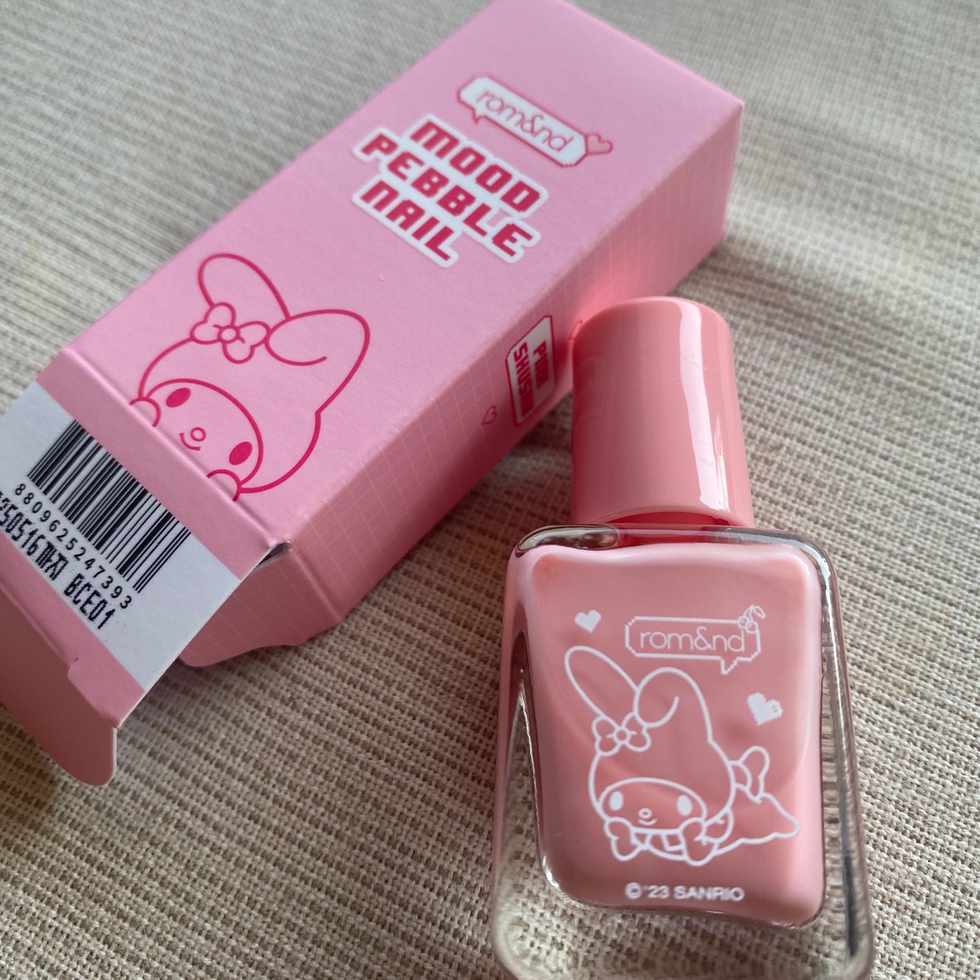 マイメロディムードペブルネイル /rom&nd/マニキュアを使ったクチコミ(1枚目)
