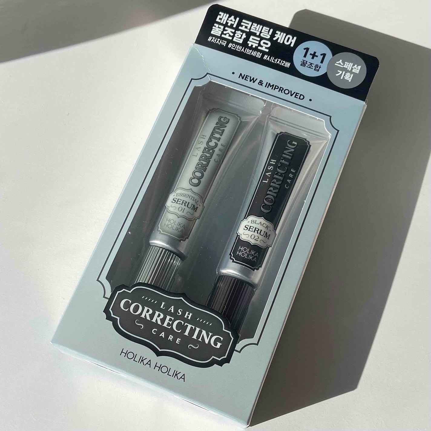 ラッシュコレクティングケア エッセンシャルセラム/HOLIKA HOLIKA/まつげ美容液を使ったクチコミ(4枚目)