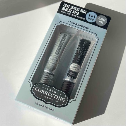 ラッシュコレクティングケア エッセンシャルセラム/HOLIKA HOLIKA/まつげ美容液を使ったクチコミ(4枚目)