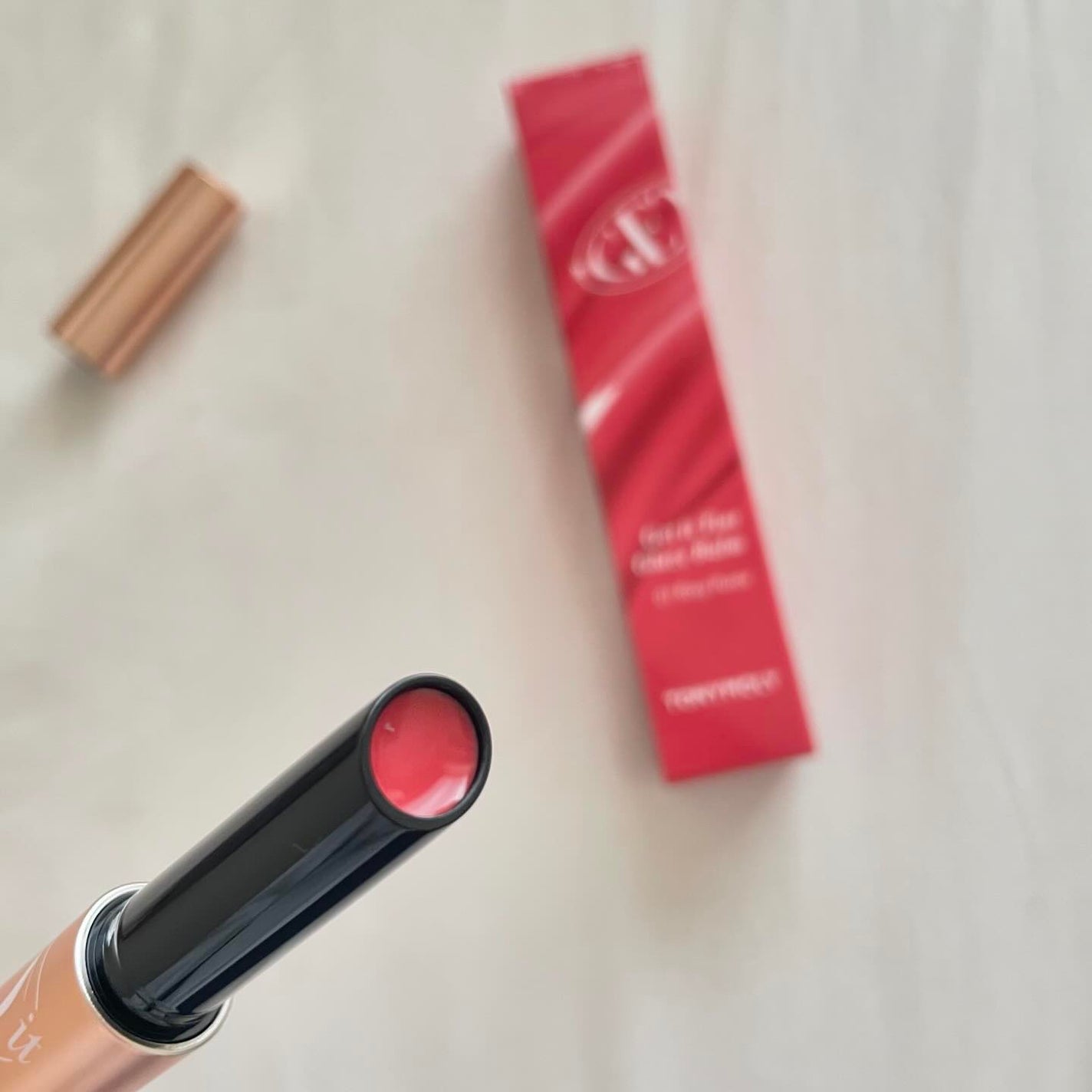 ゲットイットティントグレーズバーム/TONYMOLY/リップティントを使ったクチコミ(2枚目)