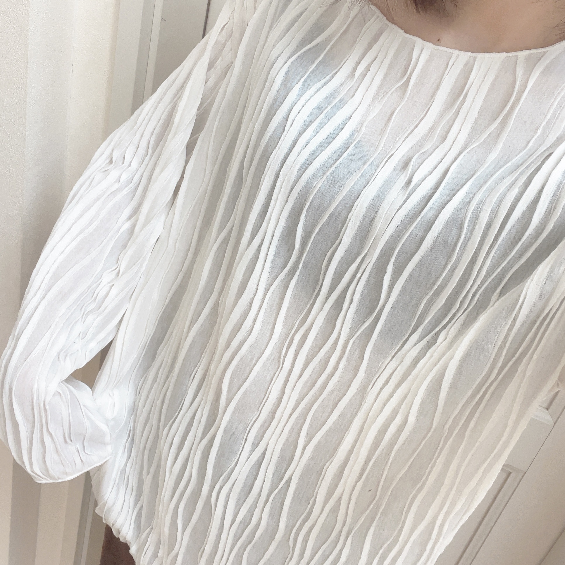 ウェーブシアーカットトップス/GRL/その他を使ったクチコミ（3枚目）