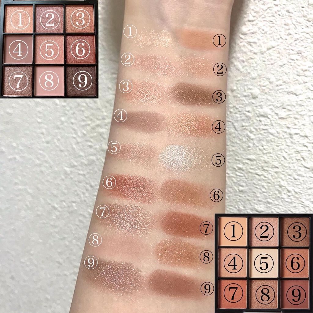 UR GLAM BLOOMING EYE COLOR PALETTE/U R GLAM/アイシャドウパレットを使ったクチコミ(3枚目)