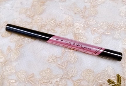 ダブルラインエキスパート(血色陰影カラー)/KATE/リキッドアイライナーを使ったクチコミ(1枚目)