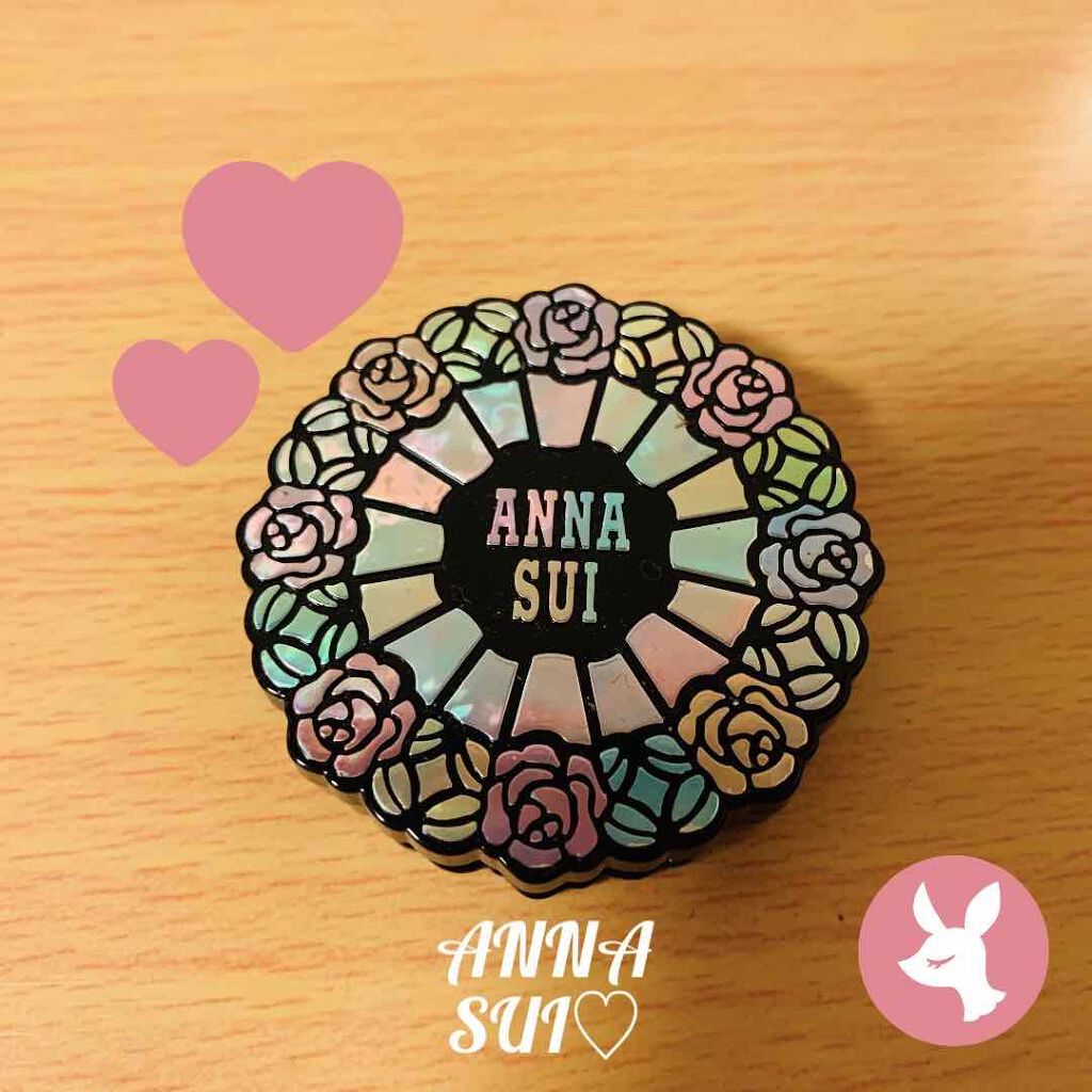 moe on LIPS 「ANNASUIのアイシャドウパープル♡発色がめちゃくちゃ綺麗で..」(1枚目)