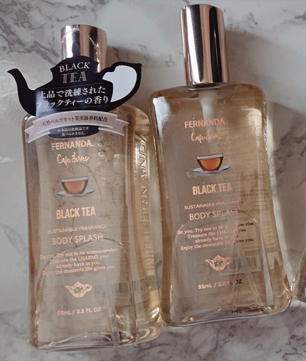 フレグランスボディスプラッシュ(ブラックティー)/フェルナンダ/香水(その他)を使ったクチコミ（3枚目）