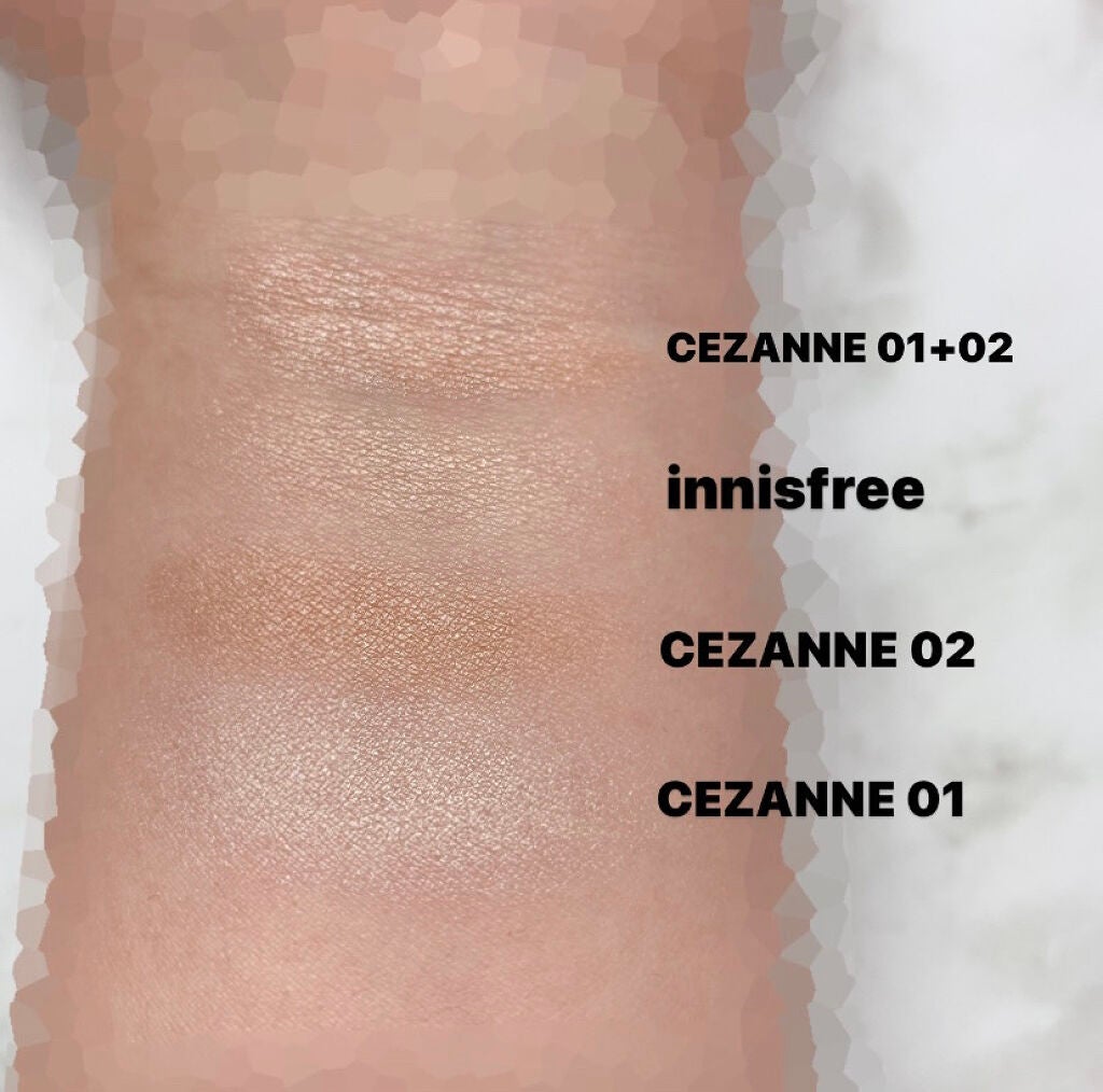 パールグロウハイライト/CEZANNE/パウダーハイライトを使ったクチコミ(2枚目)