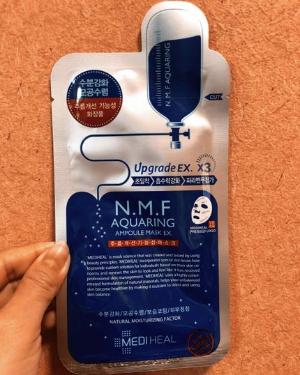 N.M.FアクアアンプルマスクJEX/MEDIHEAL/シートマスク・パックを使ったクチコミ(1枚目)
