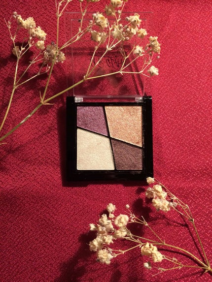 UR GLAM VELVET EYE COLOR PALETTE/U R GLAM/アイシャドウパレットを使ったクチコミ(1枚目)