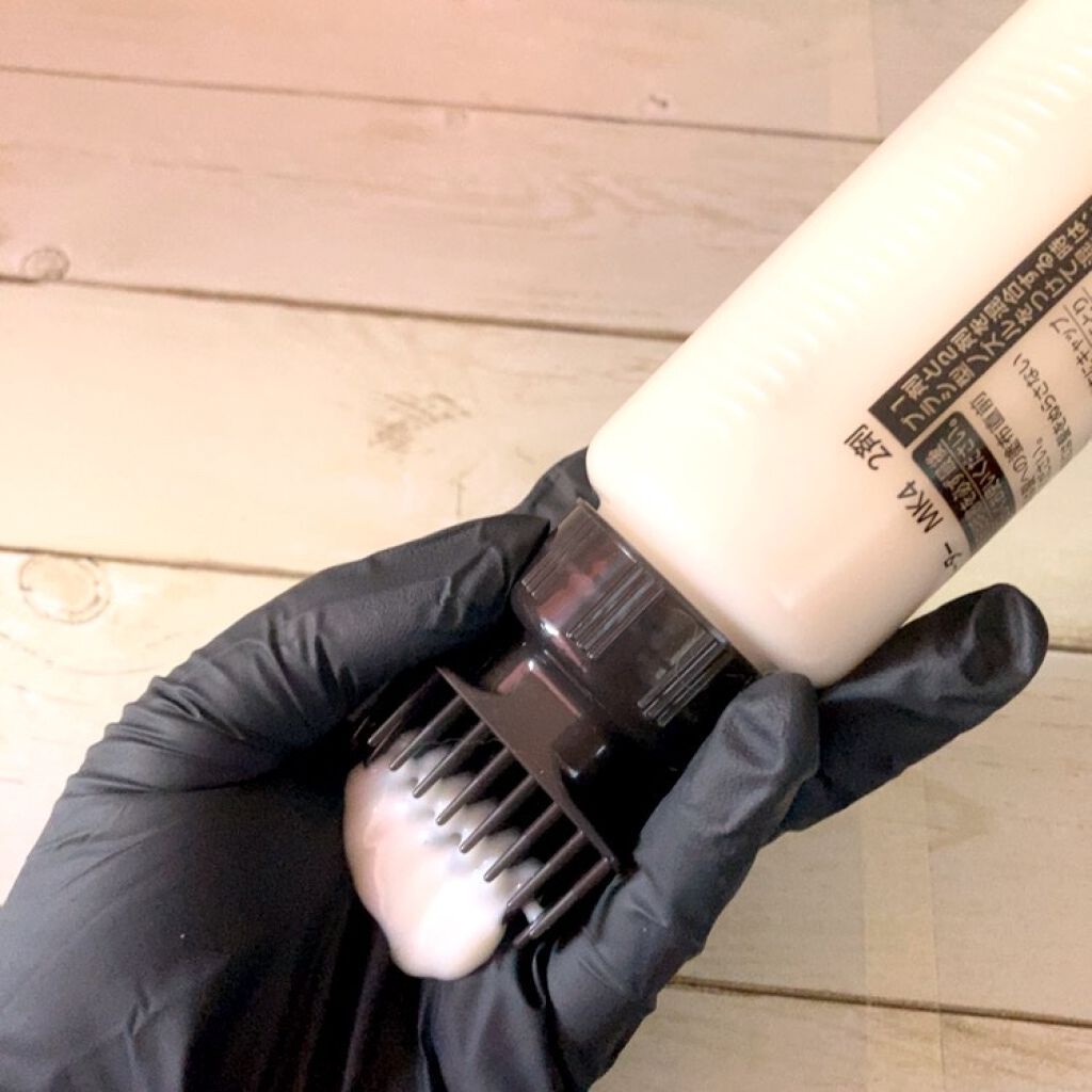 クリアリーカラー (白髪用) /クレオディーテ/ヘアカラーを使ったクチコミ(2枚目)