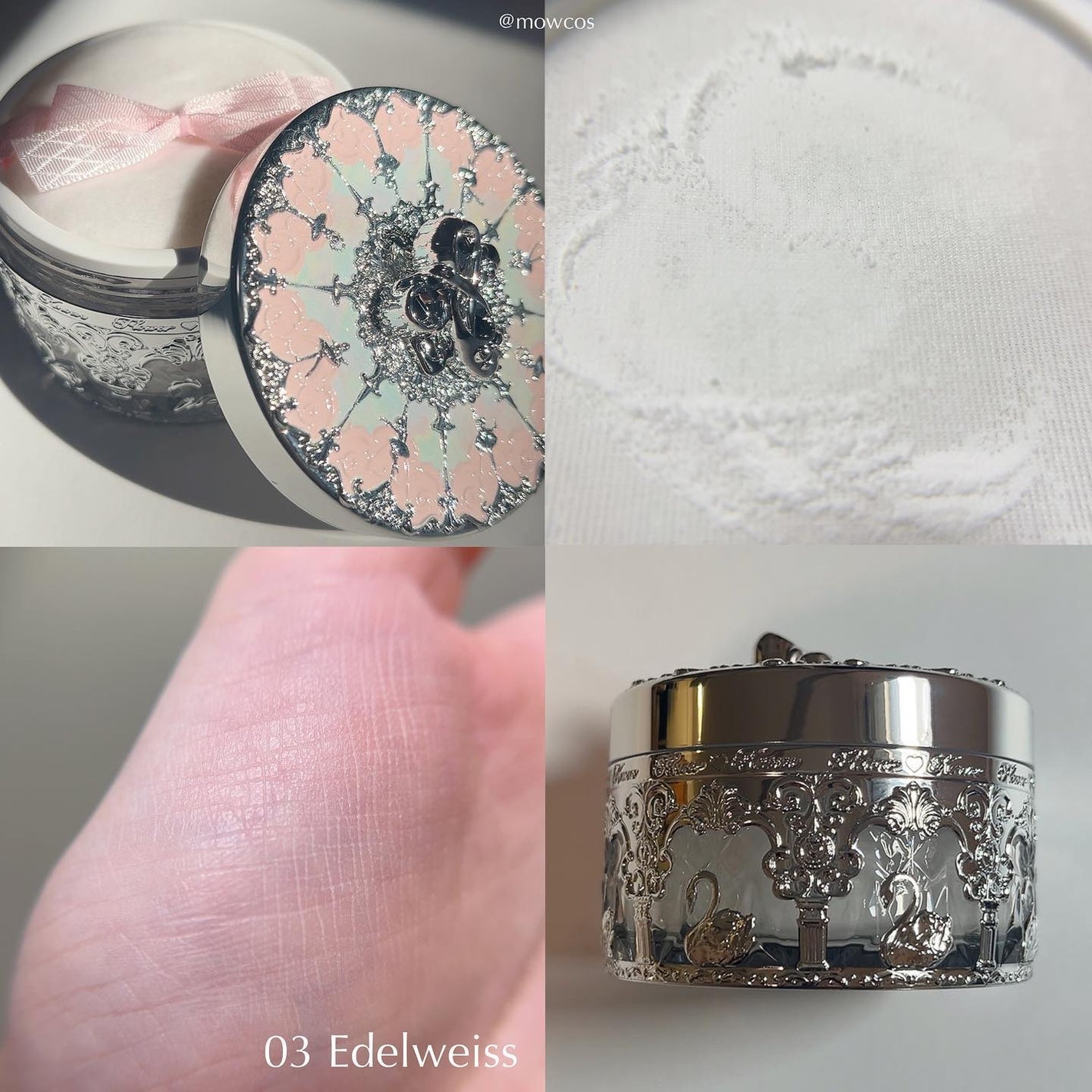 フラワーノーズスワンバレエシリーズ アイシャドウパレット/FlowerKnows/アイシャドウパレットを使ったクチコミ(4枚目)