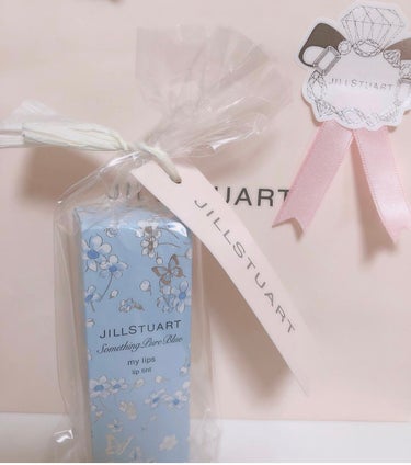 サムシングピュアブルー セント　マイリップス 00 something pure blue/JILL STUART/口紅を使ったクチコミ（1枚目）