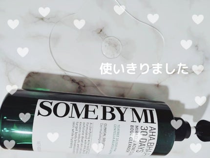 AHA·BHA·PHA 30デイズミラクルアクネボディクレンザー/SOME BY MI/ボディソープを使ったクチコミ(1枚目)