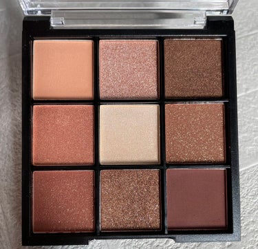 UR GLAM　BLOOMING EYE COLOR PALETTE/U R GLAM/パウダーアイシャドウを使ったクチコミ（2枚目）