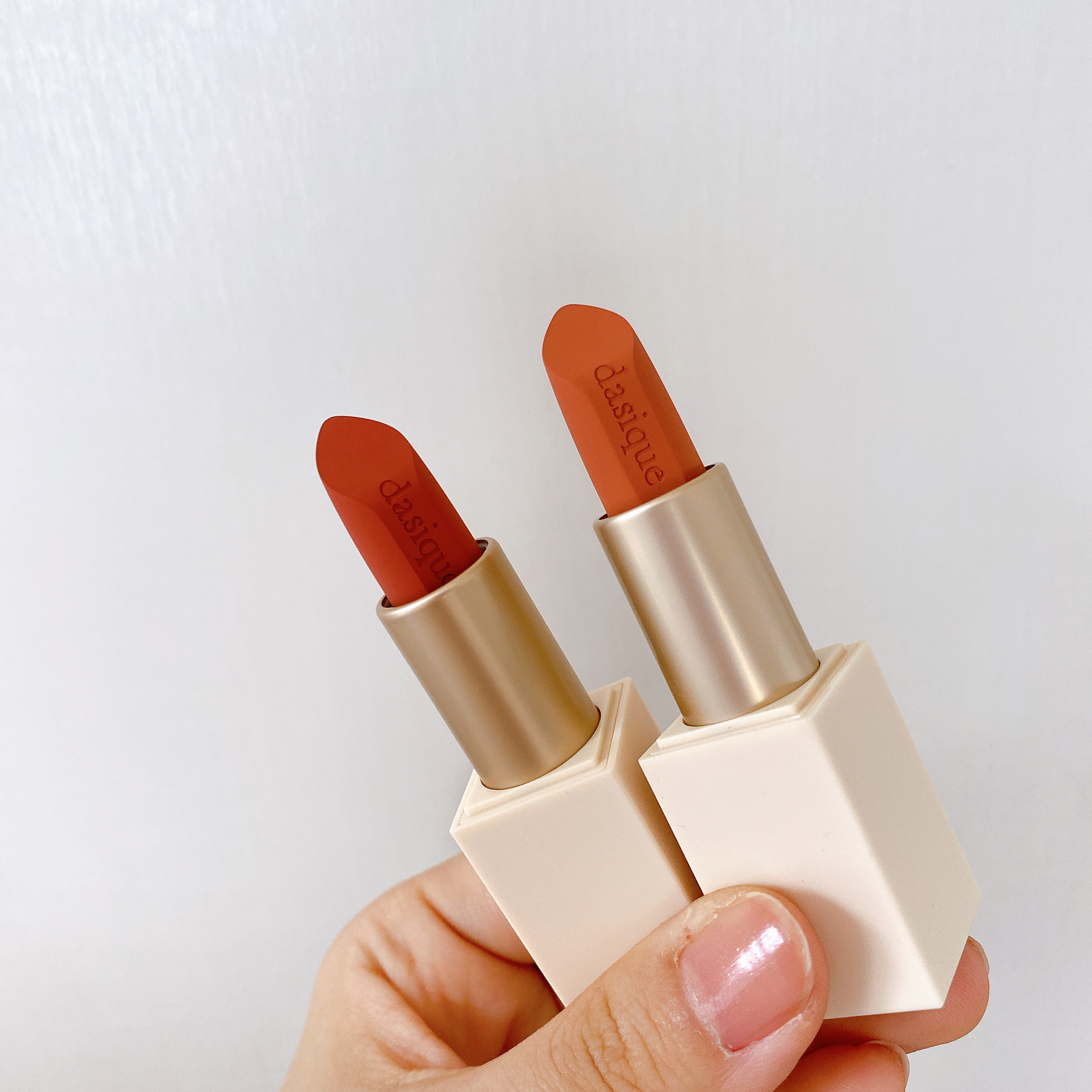 ソフトベルベット リップスティック 01 ヌーディーピーカン/dasique/口紅を使ったクチコミ（1枚目）