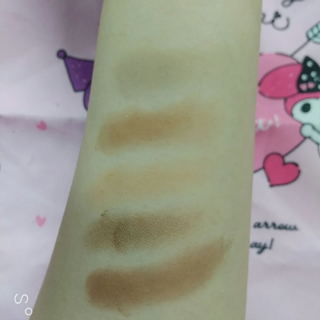 カラーパターンパレット 003 サンドパターン/i’m meme/マルチパレットを使ったクチコミ（3枚目）