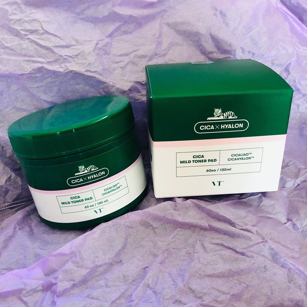 CICA マイルドトナーパッド/VT/トナーパッドを使ったクチコミ(2枚目)