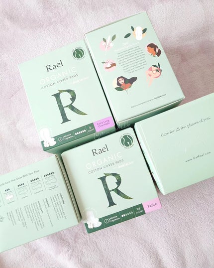 Rael オーガニックコットンカバーパッド/Rael/コットンを使ったクチコミ(2枚目)