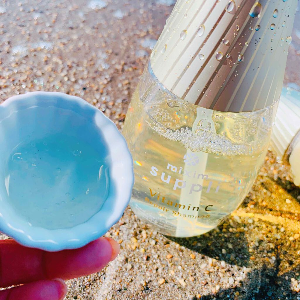 ビタミン リペアシャンプー/コラーゲン リペアヘアトリートメント/mixim suppli/市販シャンプーを使ったクチコミ(2枚目)