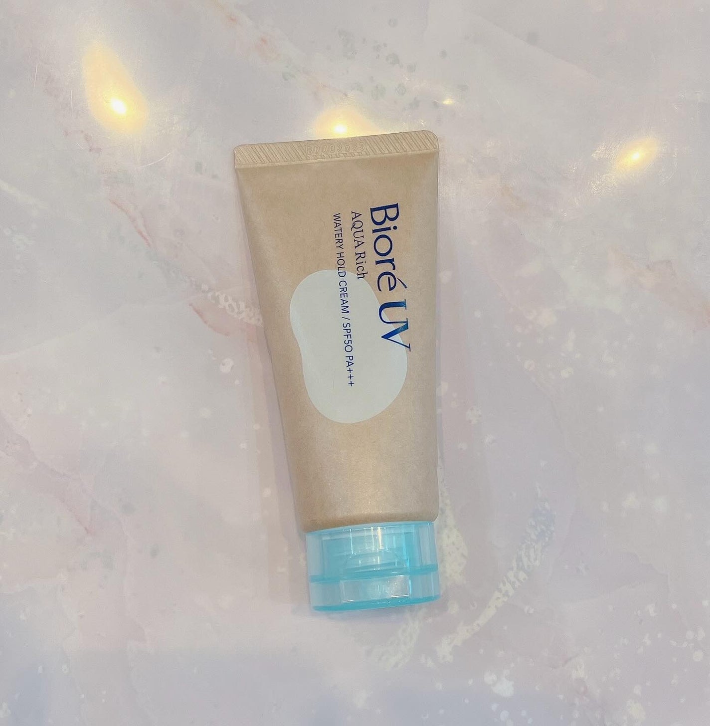 ビオレUV アクアリッチ ウォータリーホールドクリーム(水肌記憶UV)/ビオレ/日焼け止めクリームを使ったクチコミ(1枚目)