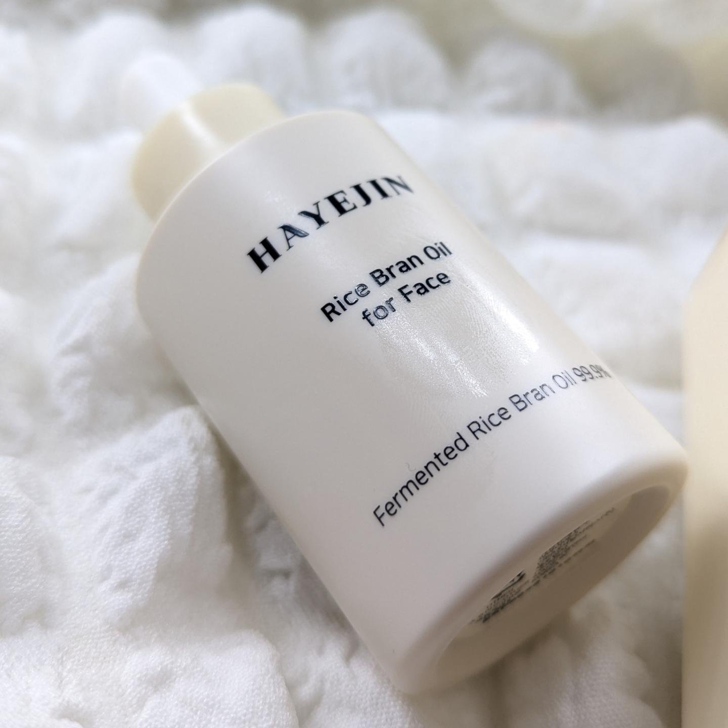 RICE BRAN OIL for face/HAYEJIN/フェイスオイルを使ったクチコミ（3枚目）