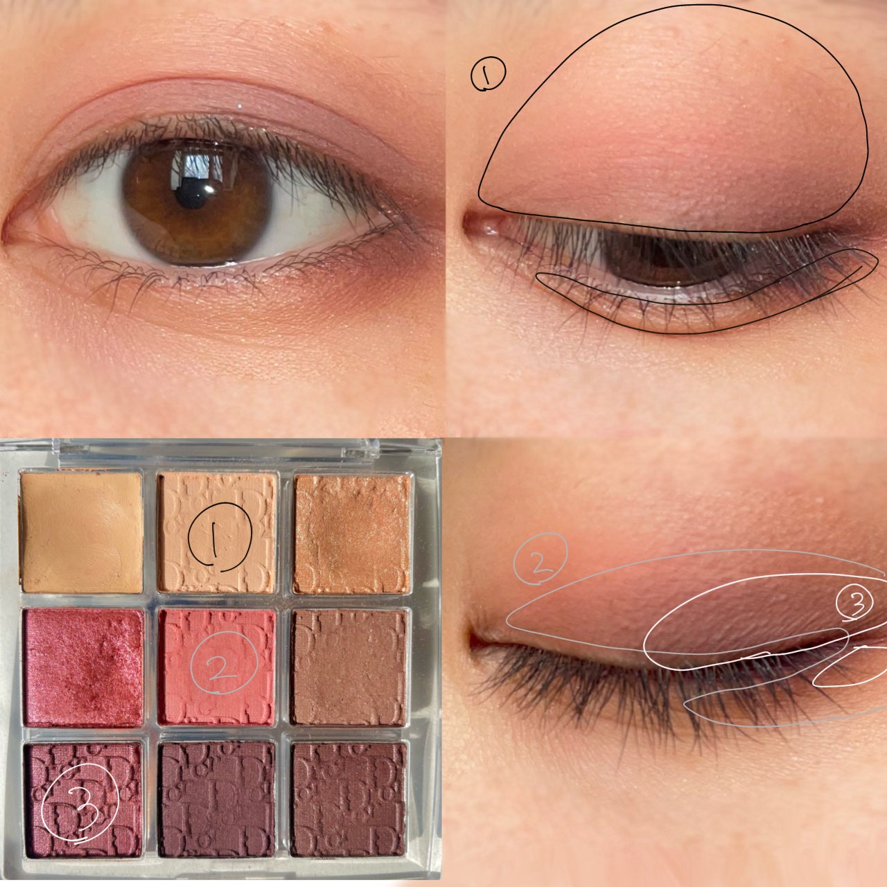 ディオール バックステージ アイ パレット/Dior/アイシャドウパレットを使ったクチコミ(3枚目)