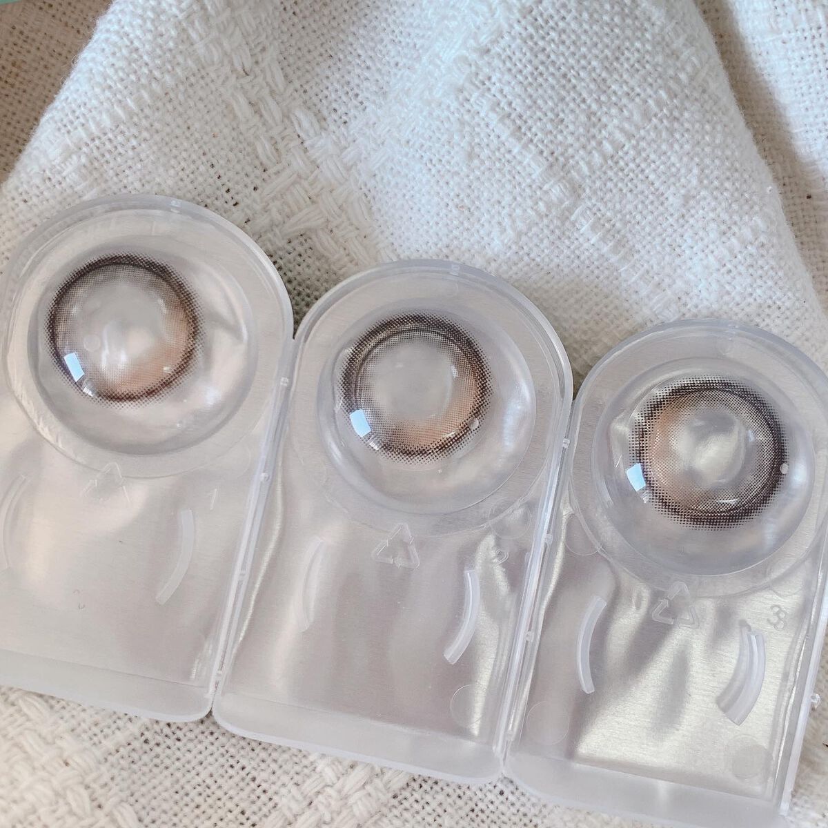 メランジェ シュエット ワンデー/melange+chouette/ワンデー(1DAY)カラコンを使ったクチコミ(3枚目)