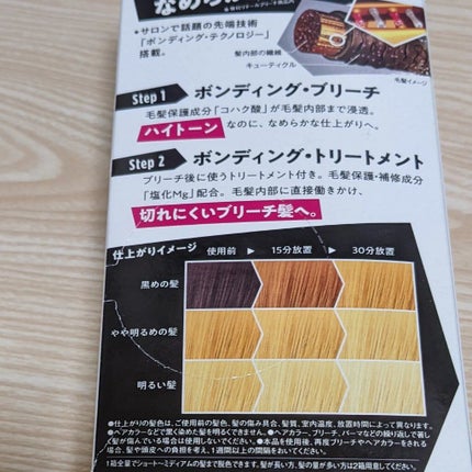 ぽんちょむ フォロバします on LIPS 「got2bボンディングブリーチとカラーシャンプーのパープルをお..」(8枚目)