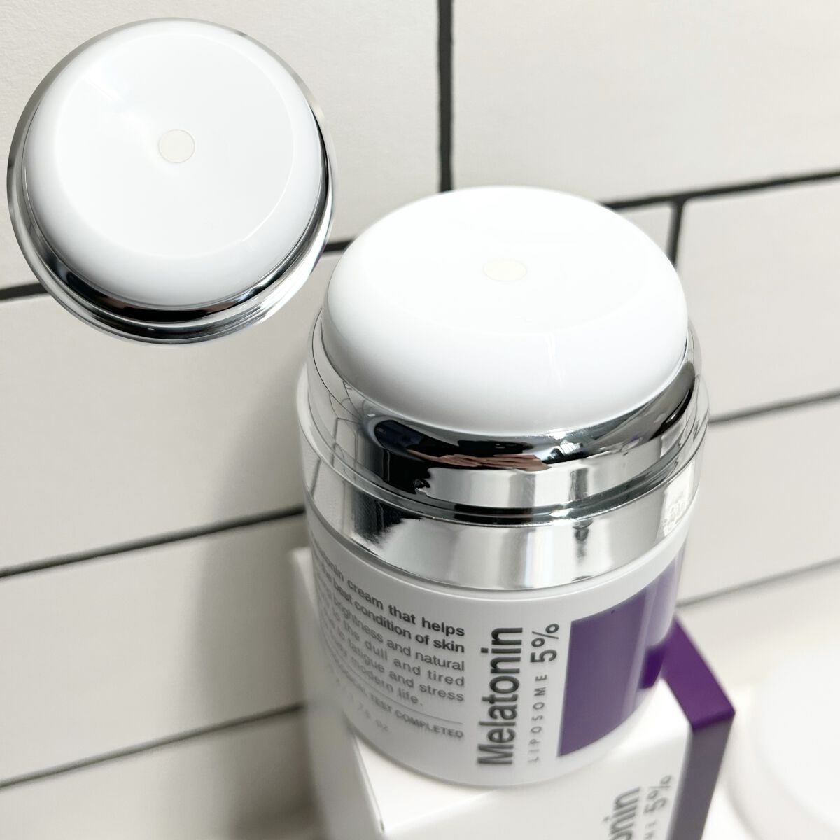 タイムリターンメラトニンクリーム/MAXCLINIC/フェイスクリームを使ったクチコミ（2枚目）