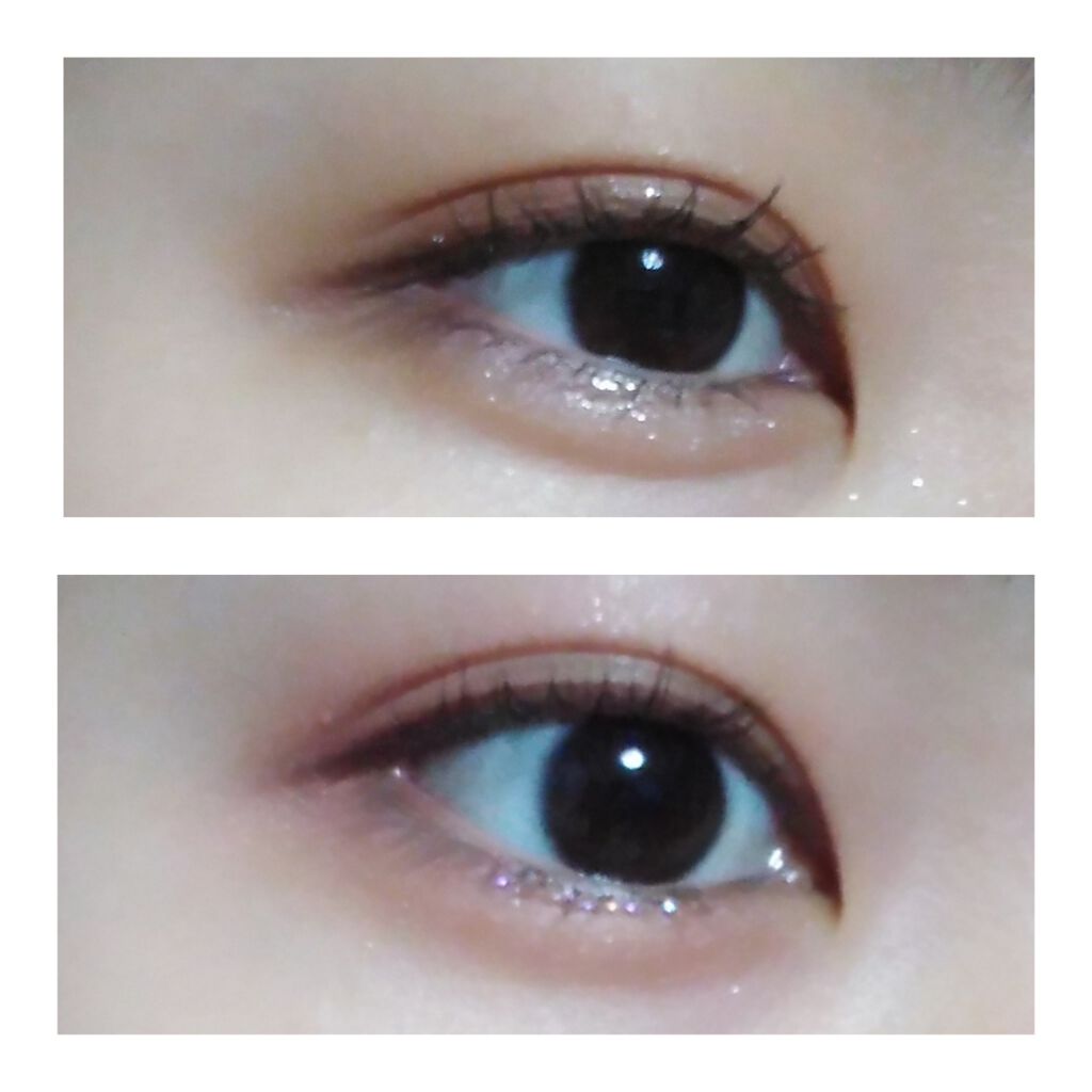 トゥインクル グリッター/innisfree/リキッドアイライナーを使ったクチコミ（3枚目）