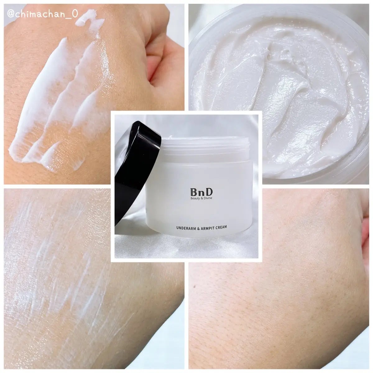 BnDアンダーアームクリーム(ボディクリーム)/BnD/デリケートゾーンケアを使ったクチコミ(2枚目)