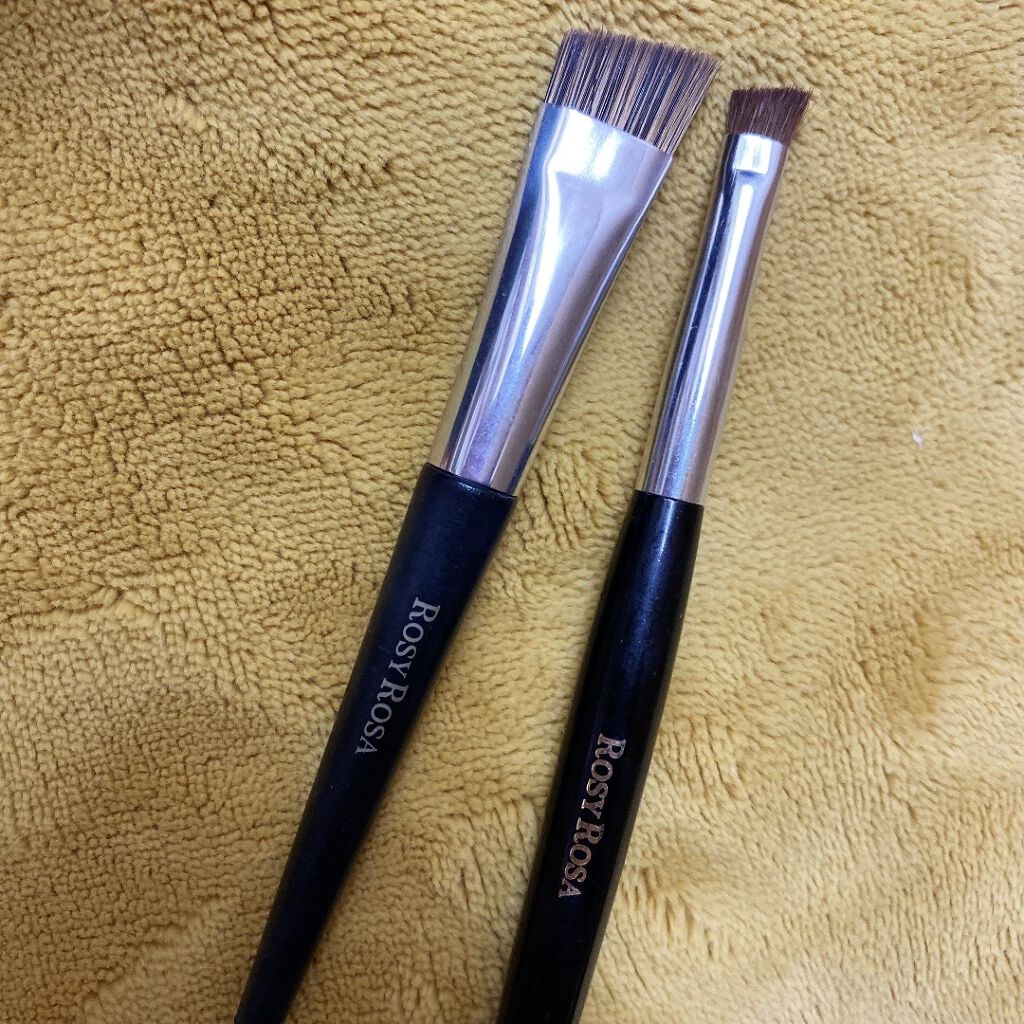 熊野筆 眉用/ロージーローザ/メイクブラシを使ったクチコミ（1枚目）