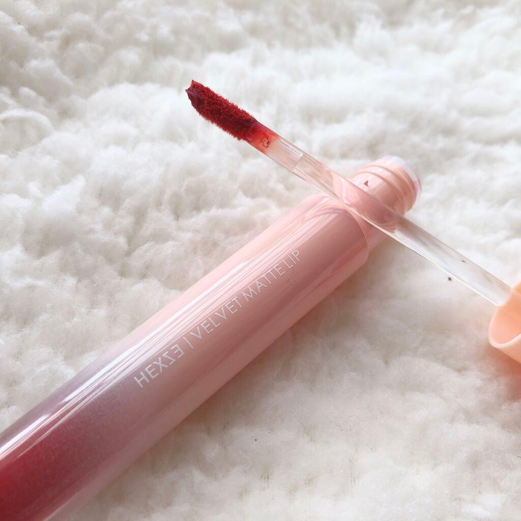 HEXZE「ハートシーフ」ラスティングリップ/HEXZE(ヘックスゼ)/口紅を使ったクチコミ(9枚目)
