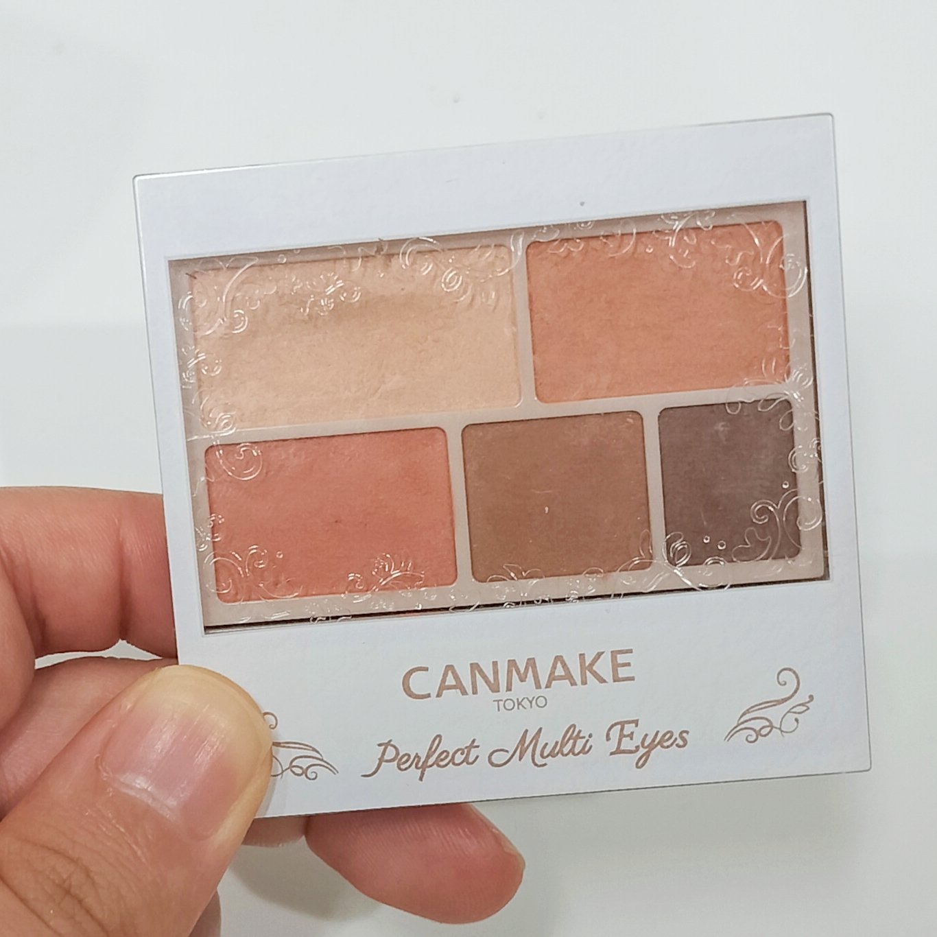 パーフェクトマルチアイズ 07 ウィークエンドオランジュ/キャンメイク/アイシャドウパレットを使ったクチコミ（2枚目）
