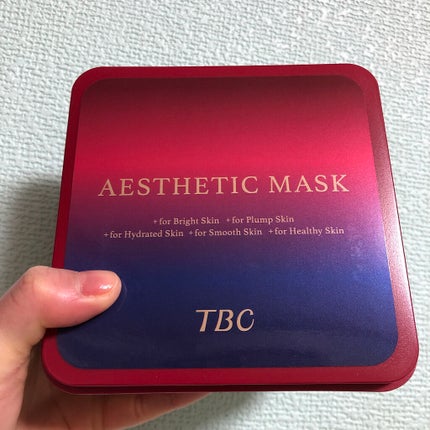 TBC エステティックマスク/TBC/シートマスク・パックを使ったクチコミ(2枚目)