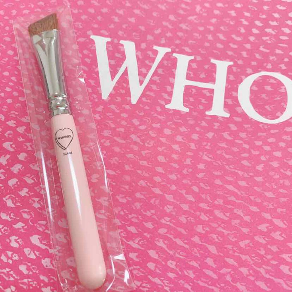 フーミー アイブロウブラシ 熊野筆/WHOMEE/メイクブラシを使ったクチコミ(1枚目)