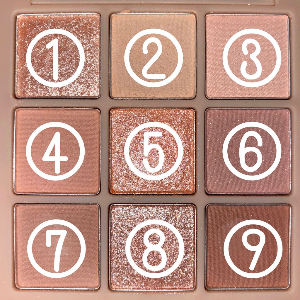 シャドウパレット/dasique/アイシャドウパレットを使ったクチコミ(5枚目)