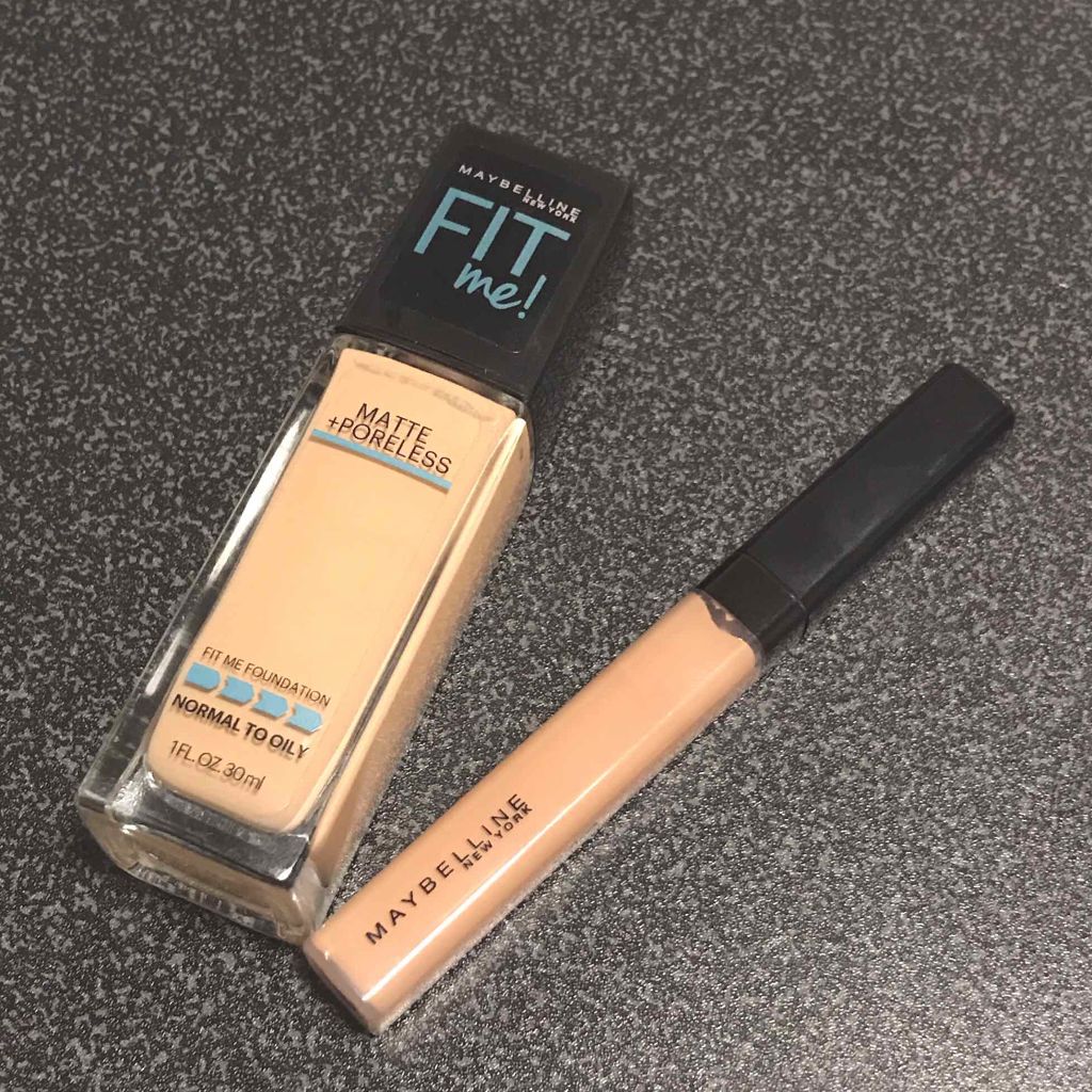 フィットミーリキッドファンデーション/MAYBELLINE NEW YORK/リキッドファンデーションを使ったクチコミ（1枚目）